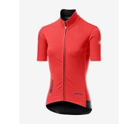 Castelli Perfetto Light Ros Gore-tex Infinium™ Windstopper® Short Sleeve Jersey Red XL Woman
