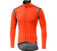 Castelli Perfetto RoS LS Jacket Brilliant Orange/Dark Steel Blue