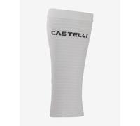Castelli PR Rosso Corsa Leg Warmers White Black - S