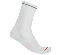 Castelli - Premio Evo 18 Sock - Cycling socks size S/M, grey/white