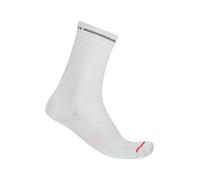 Castelli Premio Evo 18 White Socks, Size XXL