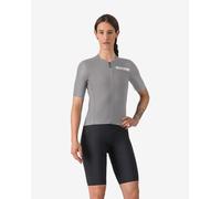 Castelli Premio Evo Short Sleeve Jersey Grey M Woman