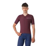 Castelli Premio Evo Short Sleeve Jersey Purple 3XL Men 3XL Dark Bordeaux