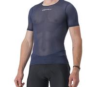 Castelli Pro Mesh 2.0 Short Sleeve Base Layer Top Dark Blue - L