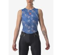 Castelli Pro Mesh 4 Sleeveless Base Layer Top Blue Women - XS