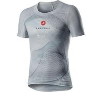 castelli Pro Mesh Sleeve Men's T-Shirt, mens, T-Shirt, 4520028, Silver Gray, XL