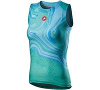 CASTELLI Pro Mesh W Sleeveless Women's T-Shirt, Sky blue, M