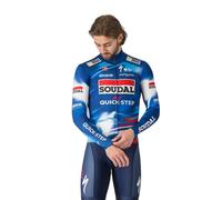 Castelli Pro Thermal Mid Long Sleeve Jersey Blue Red Soudal Quick-Step, Size XXL