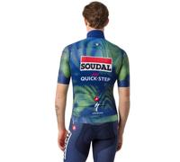 Castelli Pro Wind Soudal Quick-step 2026 Gilet 3XL Blue / Electric Lime