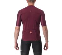 Castelli Prologo 7 Short Sleeve Jersey M Bordeaux / Ivory / Passion Fruit