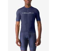 Castelli Prologo Lite Short Sleeve Jersey Dark Blue - XXL