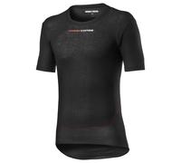 Castelli Prosecco Tech Short Sleeve Base Layer - Black / XLarge