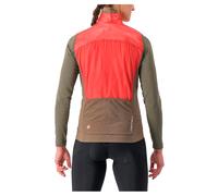 Castelli Puffy Unlimited Gilet S Red / Silver