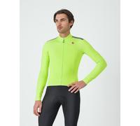 Castelli Puro 4 Long Sleeve Jersey Acid Yellow - XL