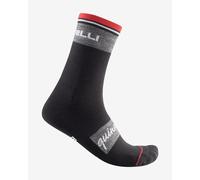 Castelli - Quindici Soft Merino Sock - Cycling socks size S/M, black/grey