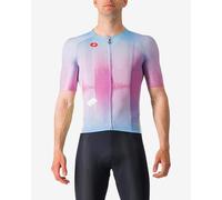 Castelli R-A/D Rosso Corsa Short Sleeve Jersey Violet Multicolour - XXL