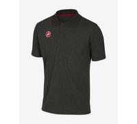 Castelli Race Day Polo Shirt Grey - XS