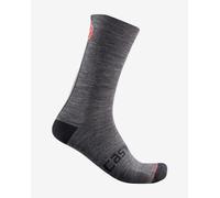 CASTELLI 4522567-030 RACING STRIPE 18SOCK Socks Men's DARK GRAY Size XXL