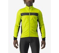 Castelli Raddoppia 3 GORE-TEX INFINIUM™ Jacket Electric Lime Green Black - S