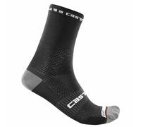 Castelli Rosso Corsa Pro 15 Socks - SS25 - Black / L/XL