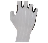 Castelli Rosso Corsa Pro Gloves Silver Grey - M