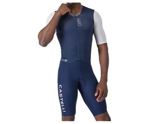 Castelli - Saturday Morning Skinsuit - Cycling skinsuit size S, blue