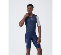 Castelli 'Saturday Morning' Skinsuit - SS26 - Belgian Blue / White / 2XLarge