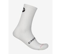 Castelli Scorpion Logo 15 Thermal socks white women - S-M