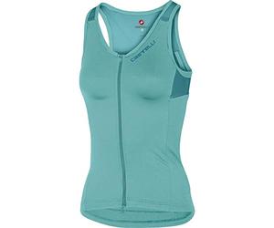 CASTELLI Solare Women's Sports Bra Top, Light Turquoise/Marine Blue, XS