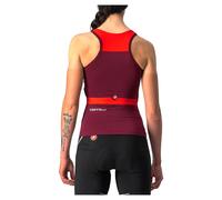 Castelli Solaris Sleeveless Jersey Red XL Woman