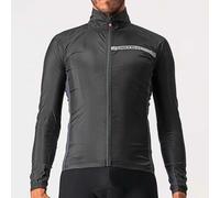 Castelli Squadra Stretch Cycling Jacket - Light Black / Dark Grey / Medium
