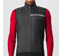 Castelli Squadra Stretch Cycling Vest - Light Black / Dark Grey / Small