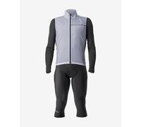 Castelli Squadra Stretch Entrata Thermal Kit Silver Grey Black - XL
