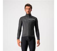 Castelli Mens Squadra Stretch Jacket, Light Black/dark Grey, XL EU