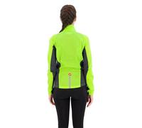 Castelli Squadra Stretch Jacket M Electric Lime / Dark Grey