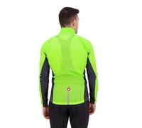 Castelli Squadra Stretch Jacket M Electric Lime / Dark Grey