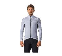 Castelli Squadra Stretch Jacket Silver Grey, Size XL