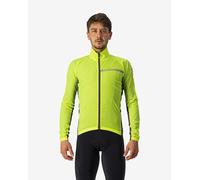 Castelli Men's Squadra Wind Shell Stretch Performance Cycling Jacket - Yellow S