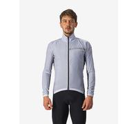 Castelli Squadra Stretch Light Windproof Jacket Grey Silver Dark Grey - 3XL