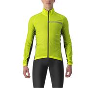 Castelli Squadra Stretch Cycling Jacket - Electric Lime / Dark Grey / Large