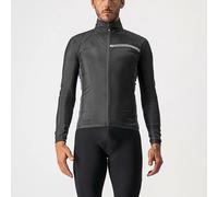 Castelli Squadra Stretch Road Jacket Light Black/Dark Grey