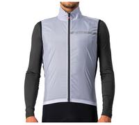 Castelli Squadra Stretch Windproof Vest Silver Dark Grey - M