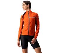 Castelli Squadra Stretch W Jacket - Women’s Windproof and Waterproof Cycling Jacket, Lightweight and Compact