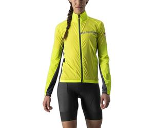 CASTELLI Squadra Stretch W Jacket - Women’s Windproof and Waterproof Cycling Jacket, Lightweight and Compact