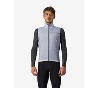 Castelli Squadra Stretch Windproof Vest Silver Dark Grey - 3XL