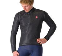 Castelli Squall Shell Jacket - Cycling jacket - Men's Light Black / Silver Gray L