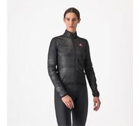 Castelli Squall Shell Womens Jacket Light Black/Silver Grey
