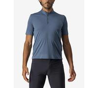 Castelli Tech 2 Short Sleeve Polo Shirt Light Steel Blue - M