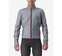 Castelli Tempesta Rosso Corsa GORE-TEX Light Waterproof Jacket Grey - 3XL