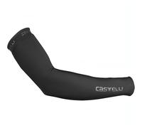 Castelli Thermoflex 2 Cycling Arm Warmers Black Mens Breathable Arm Sleeves